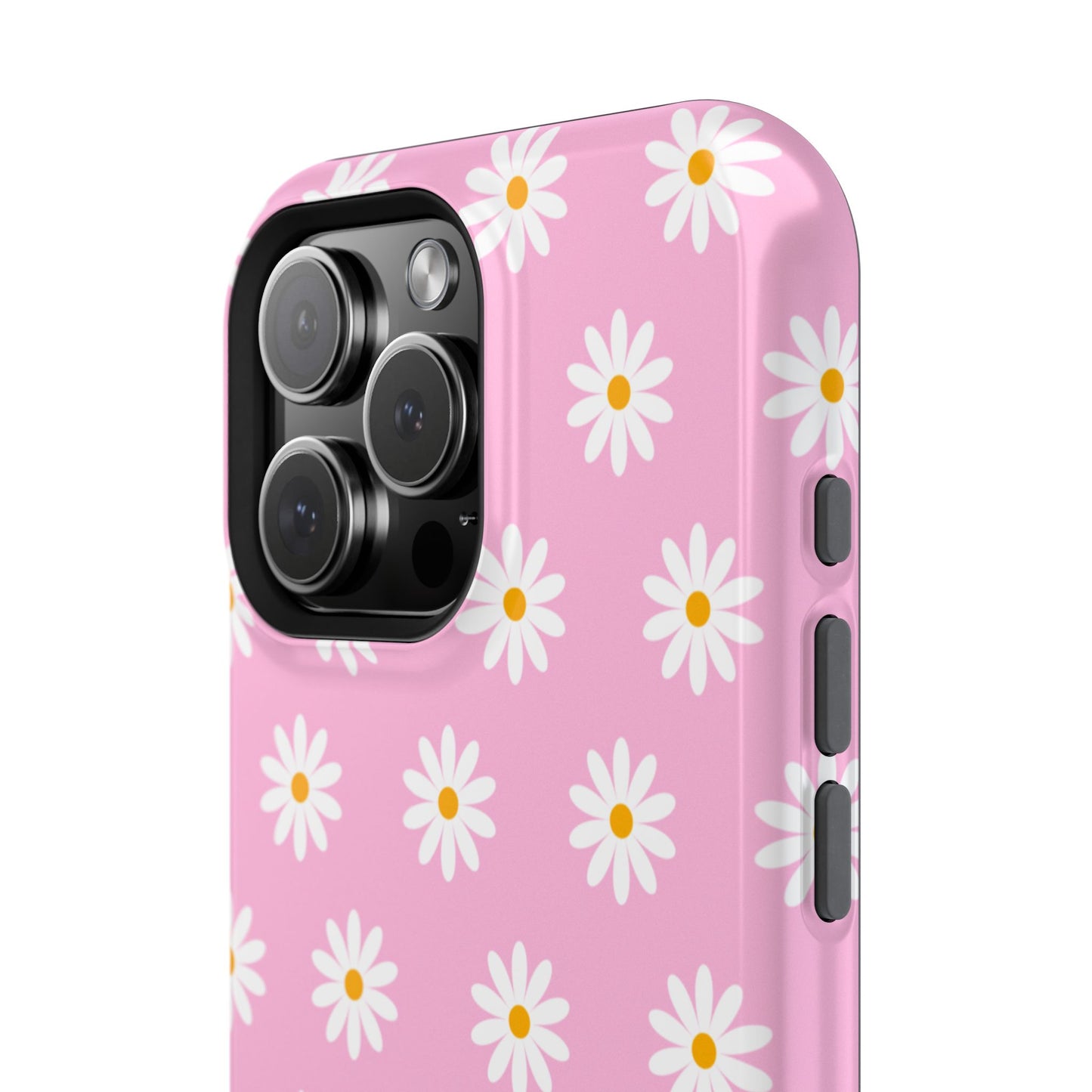 Pink Pastel Flora Impact-Resistant Phone Case