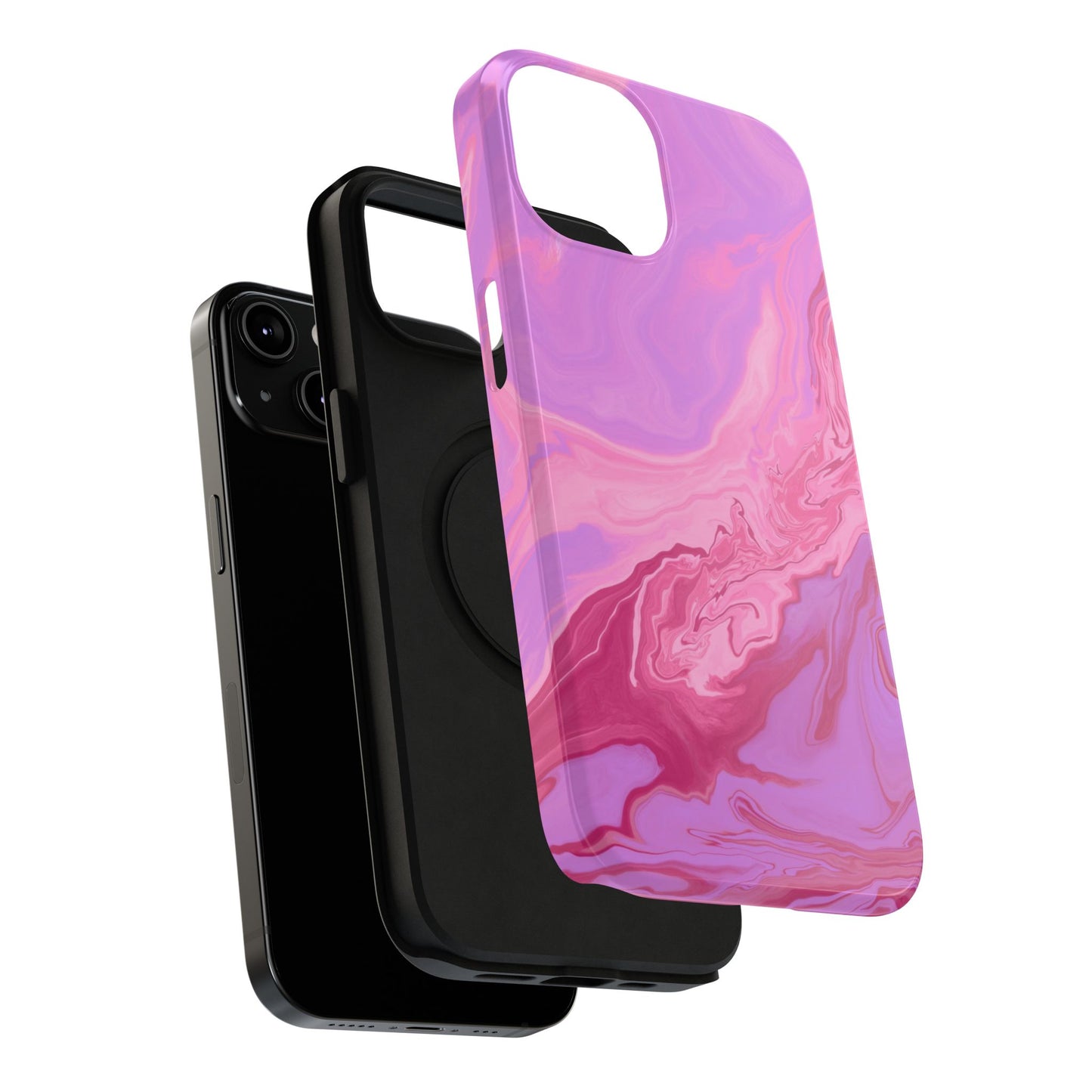Pink Sunset Impact-Resistant Phone Case