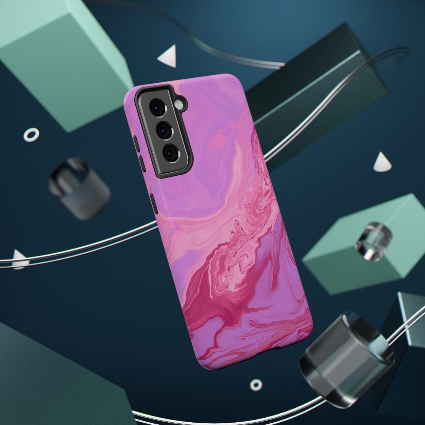 Pink Sunset Impact-Resistant Phone Case
