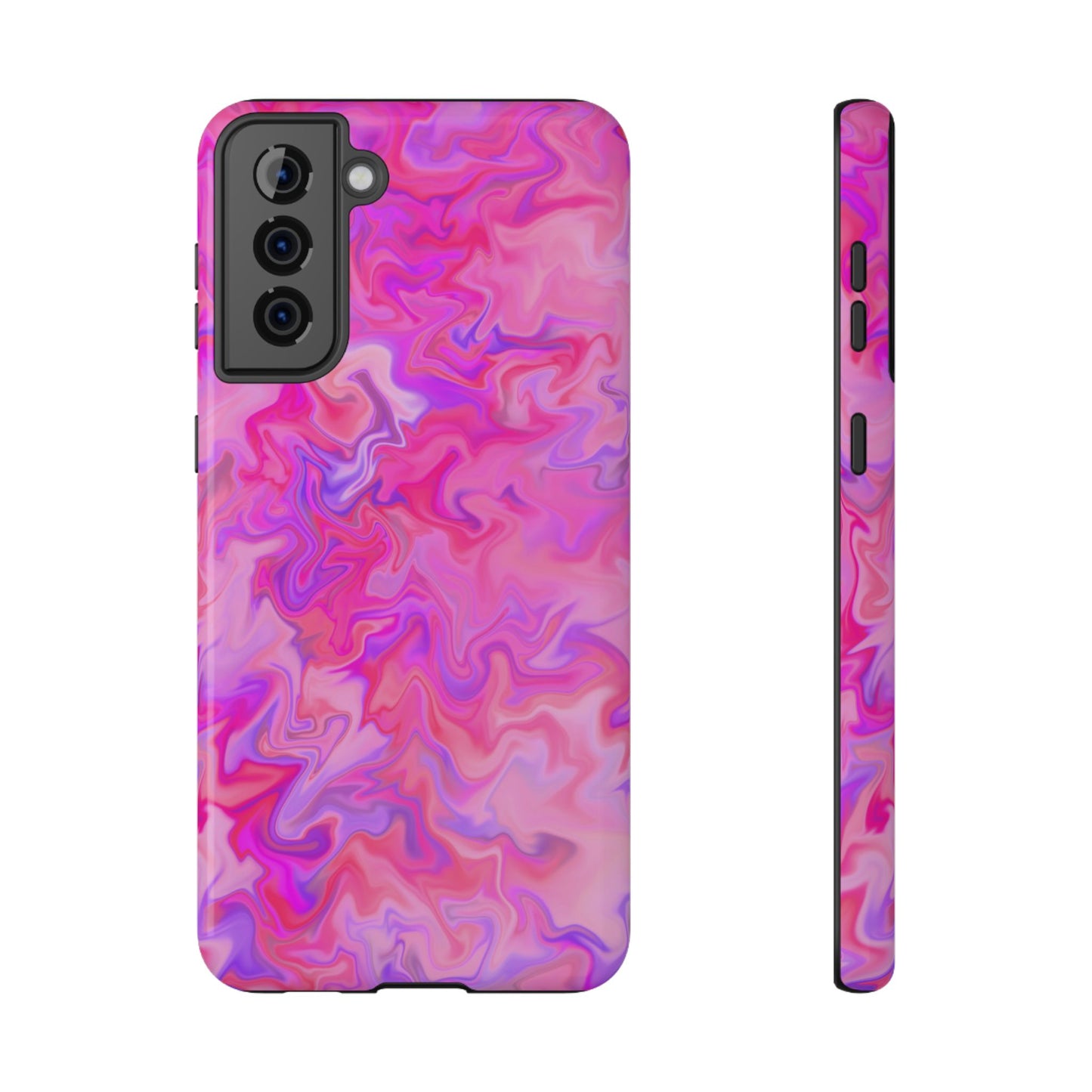 Hot Pink Fantasy Impact-Resistant Phone Case
