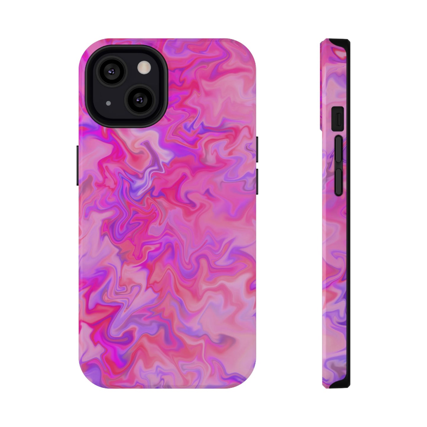 Hot Pink Fantasy Impact-Resistant Phone Case