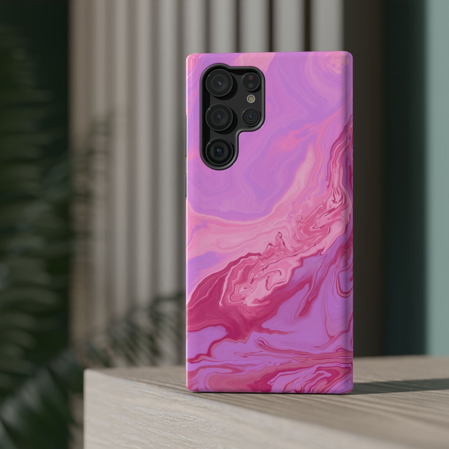 Pink Sunset Impact-Resistant Phone Case