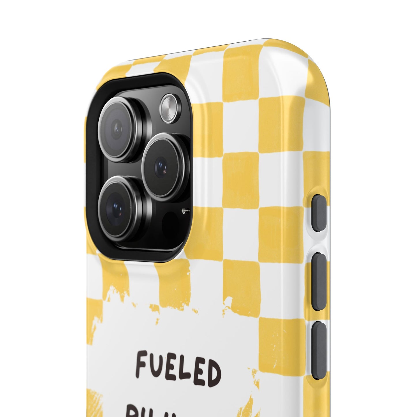 Fueled By Happy Thoughts Impact-Resistant Phone Case
