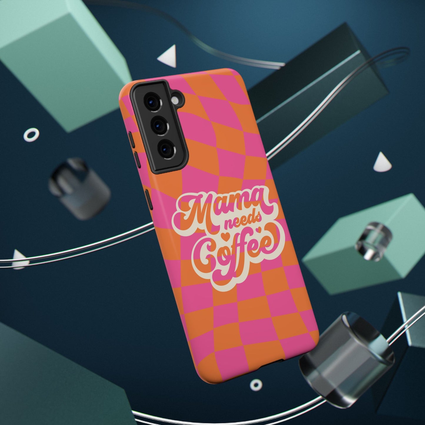 Mama Needs Coffee Impact-Resistant Phone Case