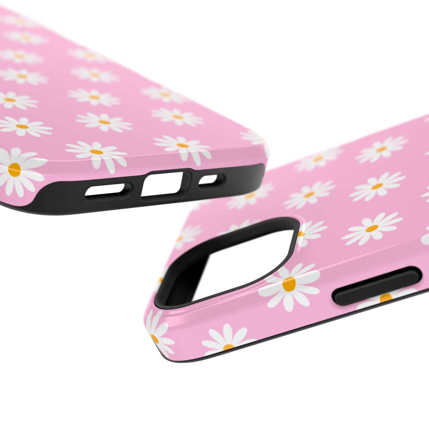 Pink Pastel Flora Impact-Resistant Phone Case