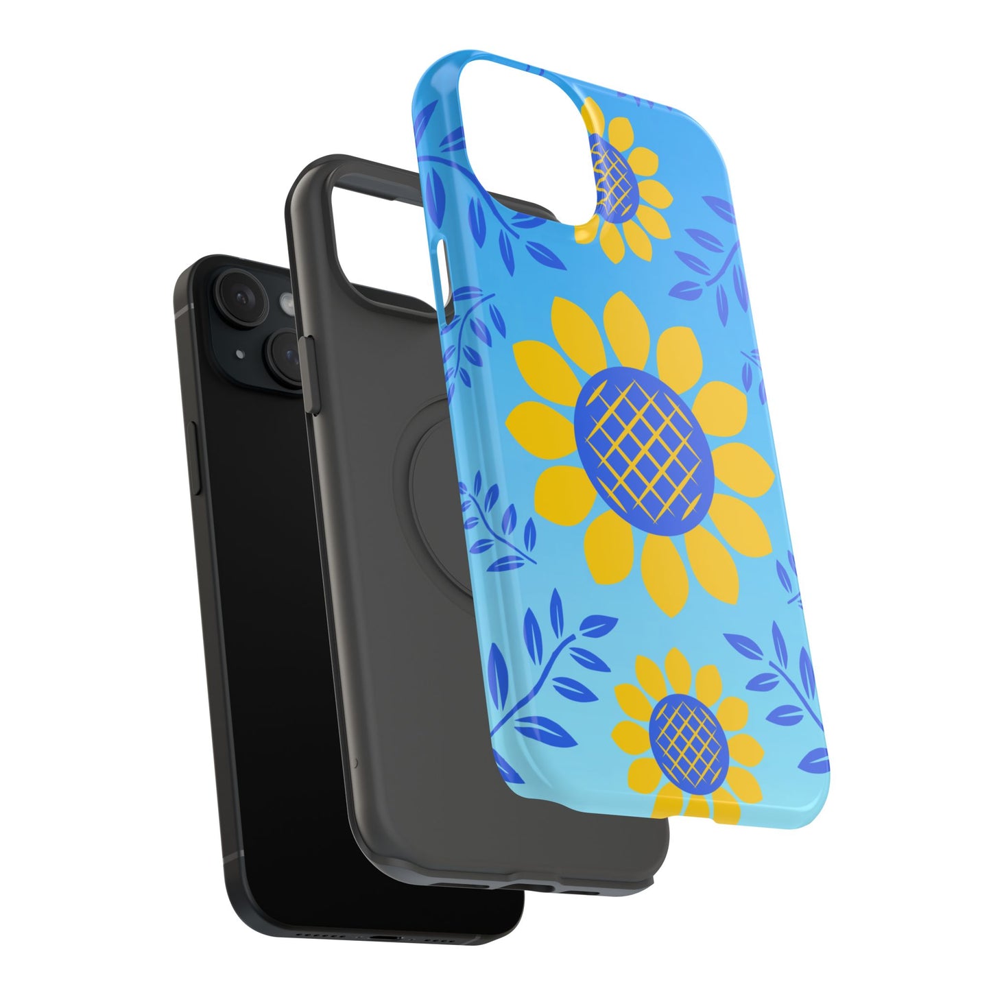 Sunflower Love Impact-Resistant Phone Case
