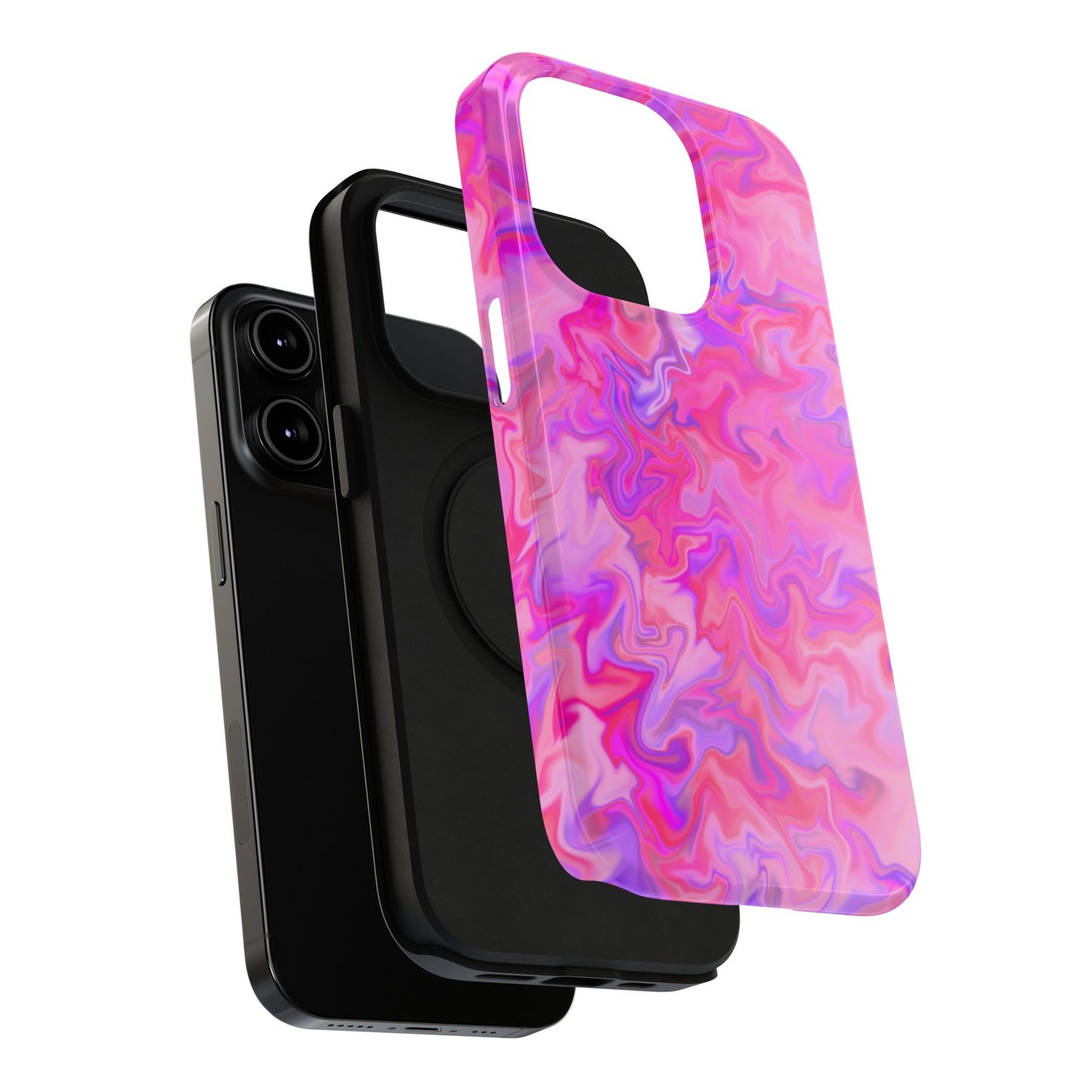 Hot Pink Fantasy Impact-Resistant Phone Case