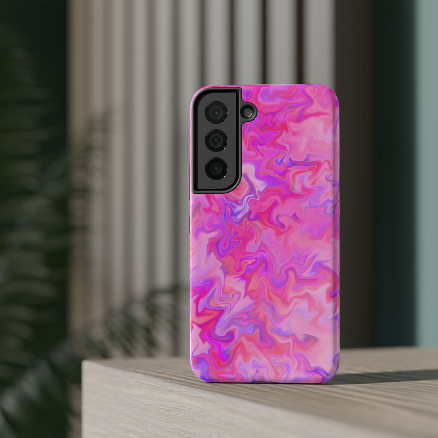 Hot Pink Fantasy Impact-Resistant Phone Case
