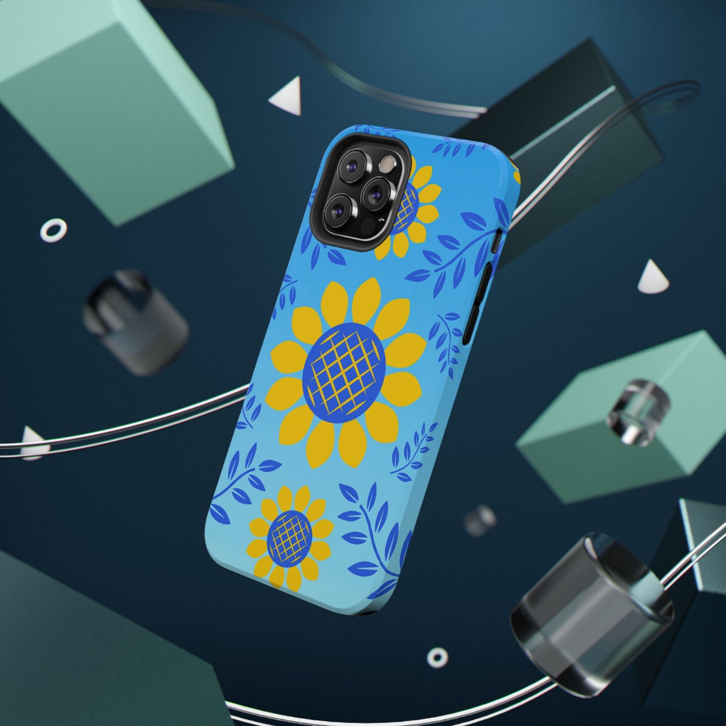 Sunflower Love Impact-Resistant Phone Case