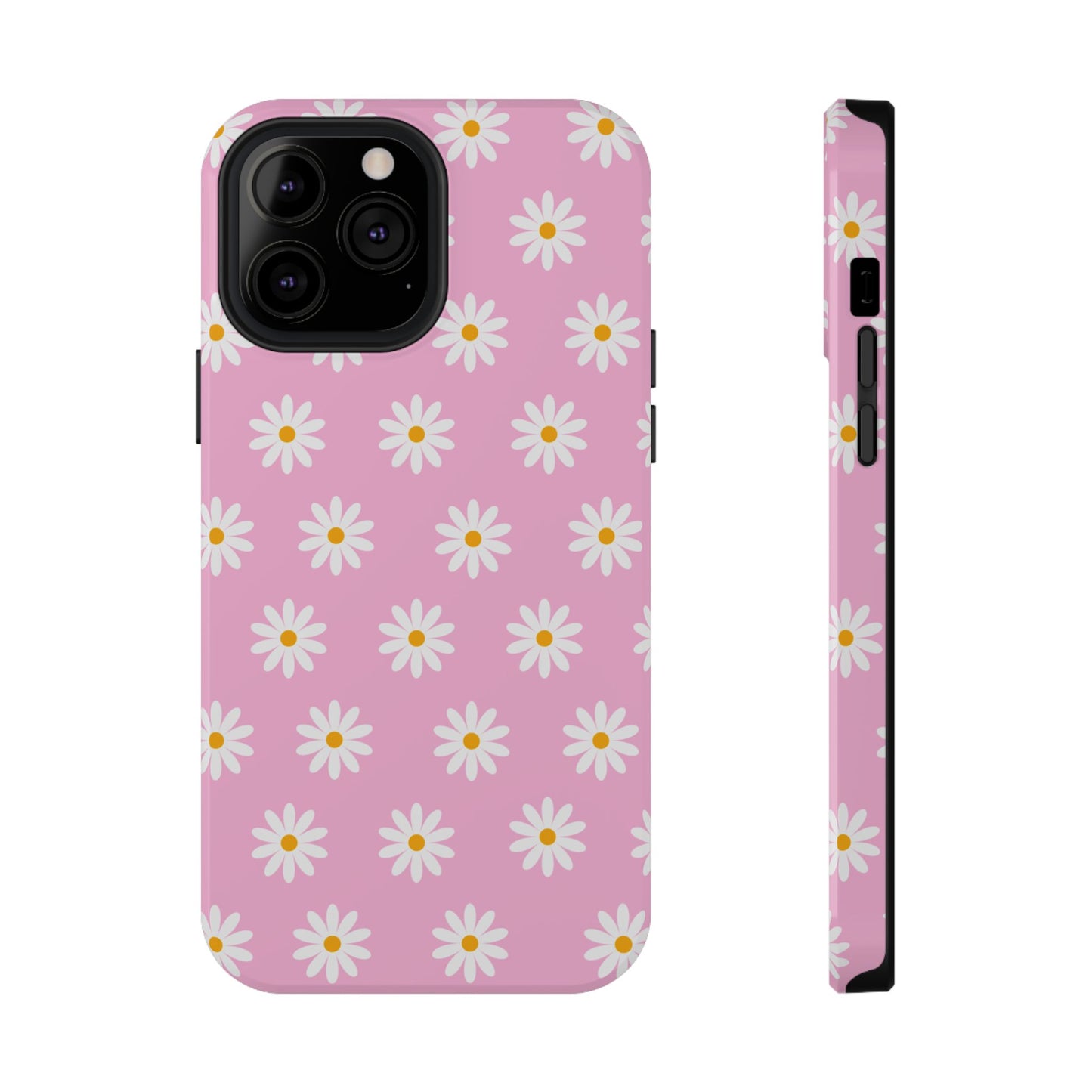 Pink Pastel Flora Impact-Resistant Phone Case