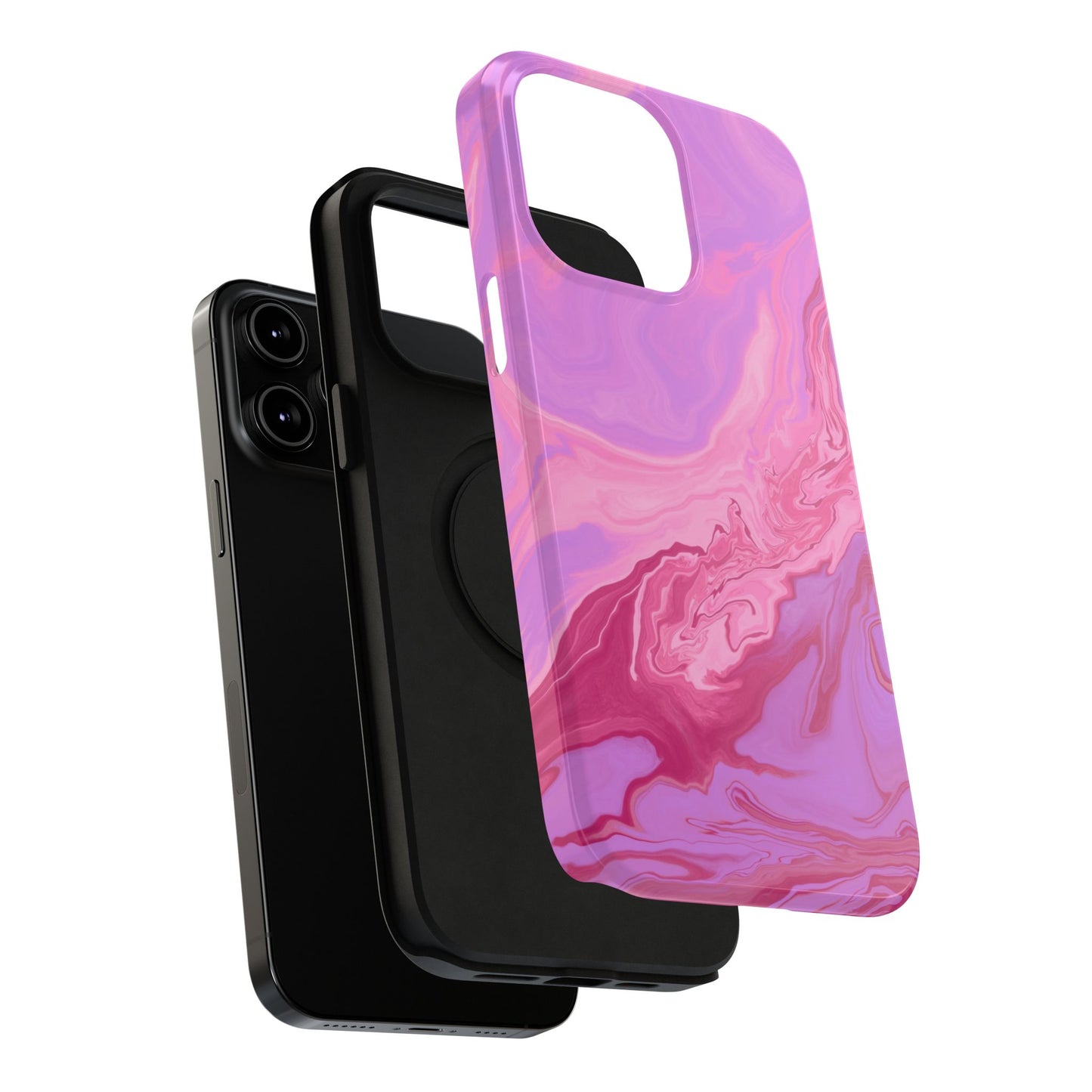 Pink Sunset Impact-Resistant Phone Case