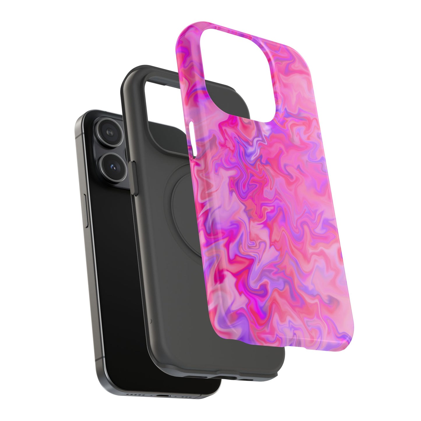 Hot Pink Fantasy Impact-Resistant Phone Case