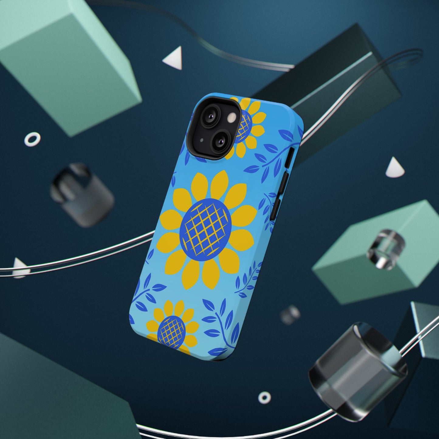 Sunflower Love Impact-Resistant Phone Case