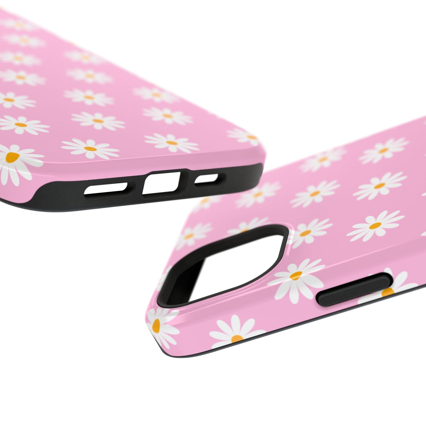 Pink Pastel Flora Impact-Resistant Phone Case