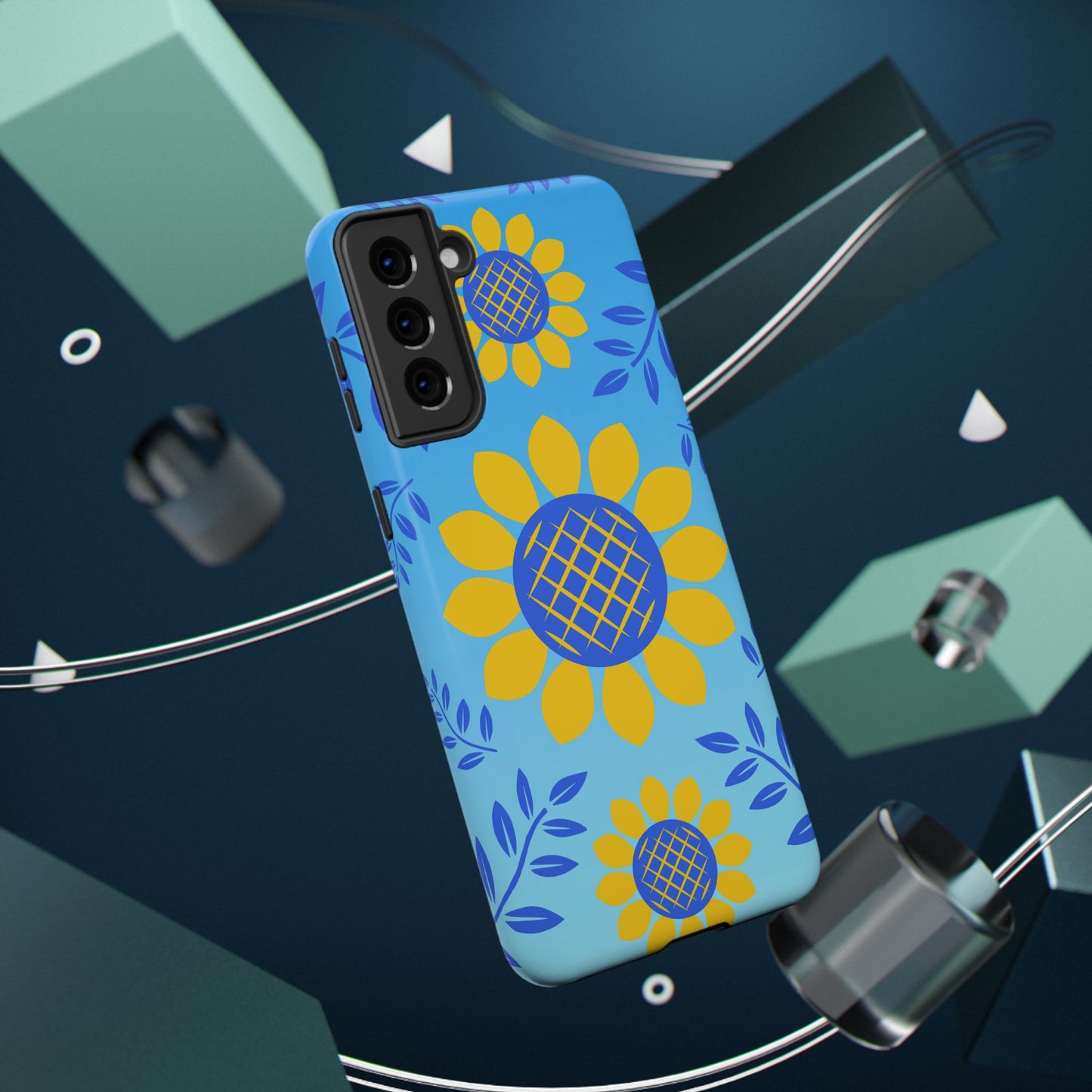 Sunflower Love Impact-Resistant Phone Case