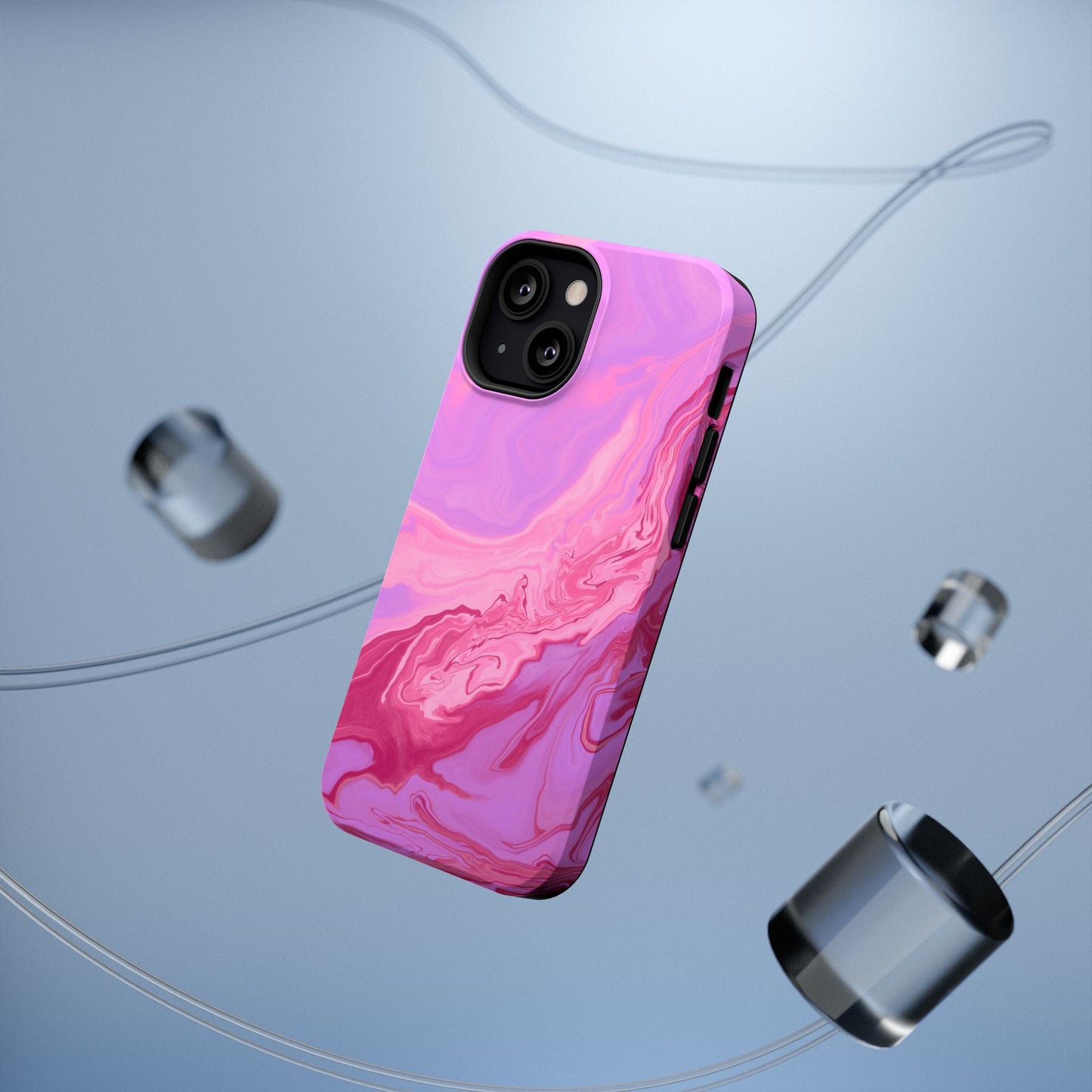 Pink Sunset Impact-Resistant Phone Case