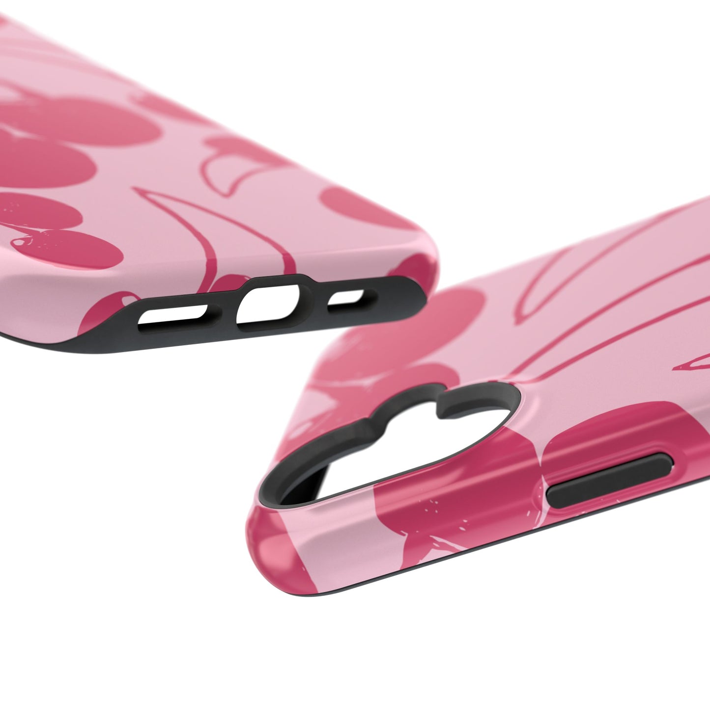 Pink Juicy Cherry Impact-Resistant Case