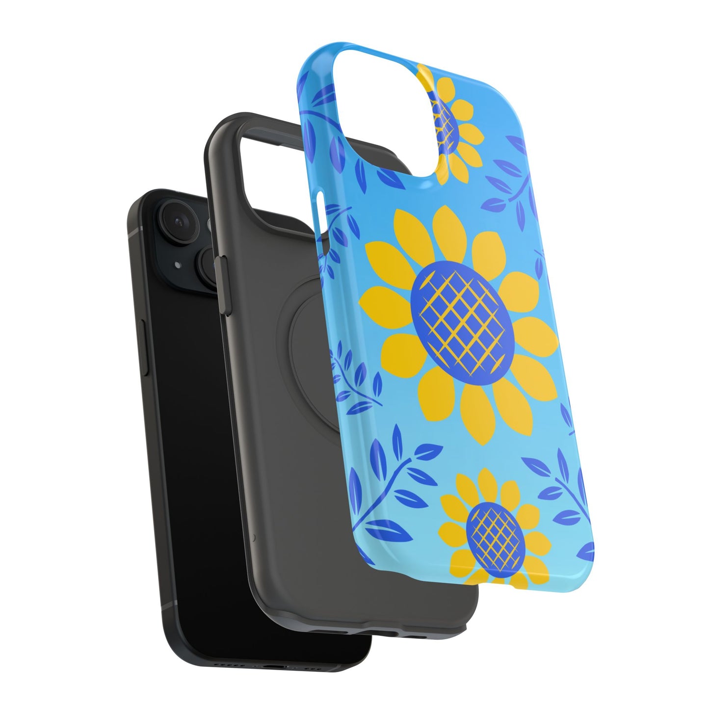 Sunflower Love Impact-Resistant Phone Case