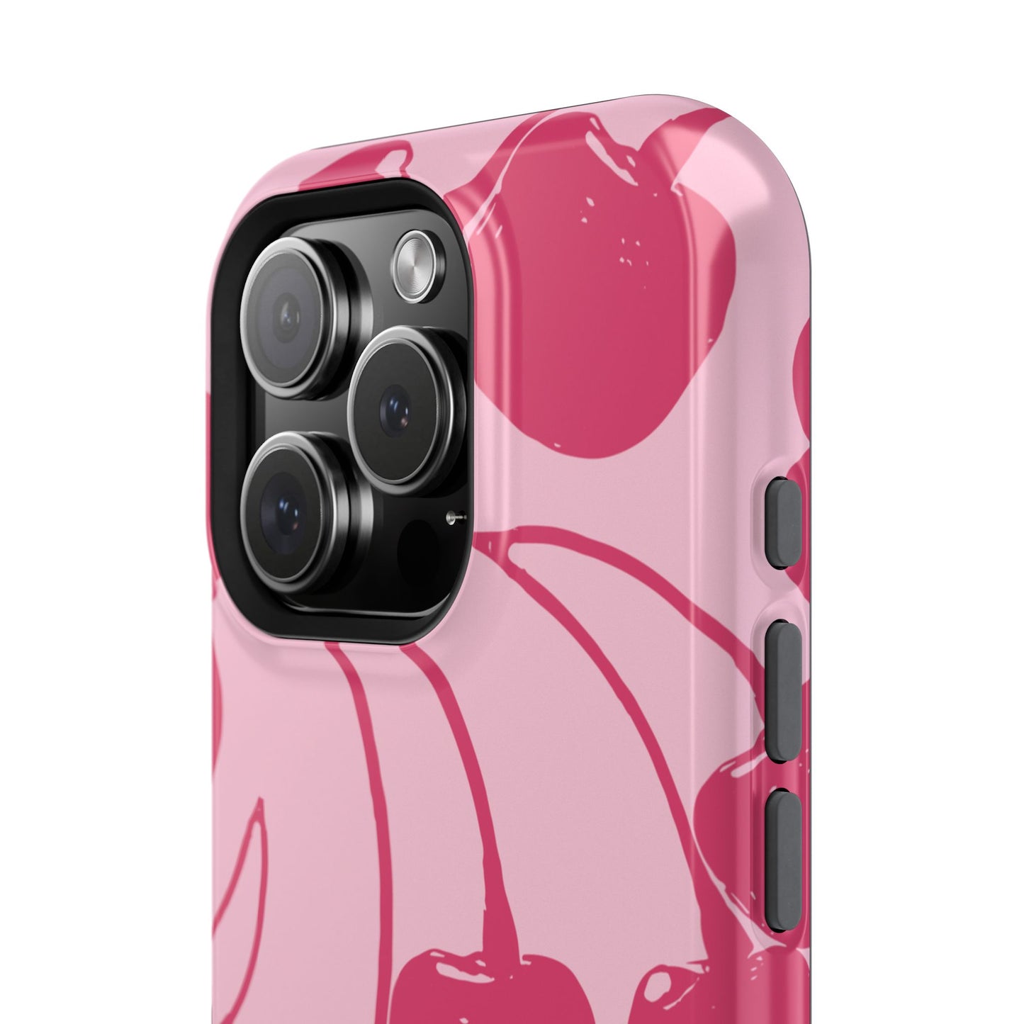 Pink Juicy Cherry Impact-Resistant Case