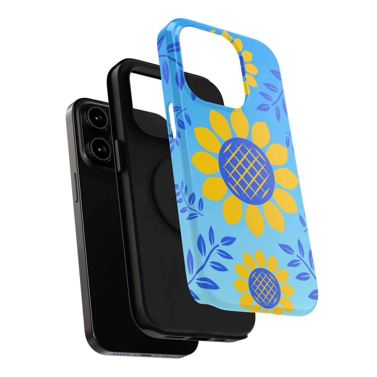 Sunflower Love Impact-Resistant Phone Case