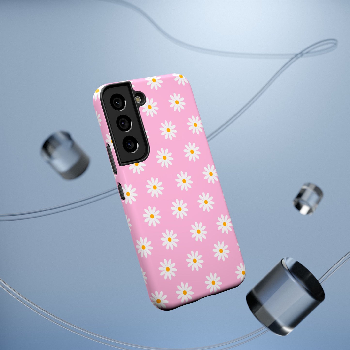 Pink Pastel Flora Impact-Resistant Phone Case