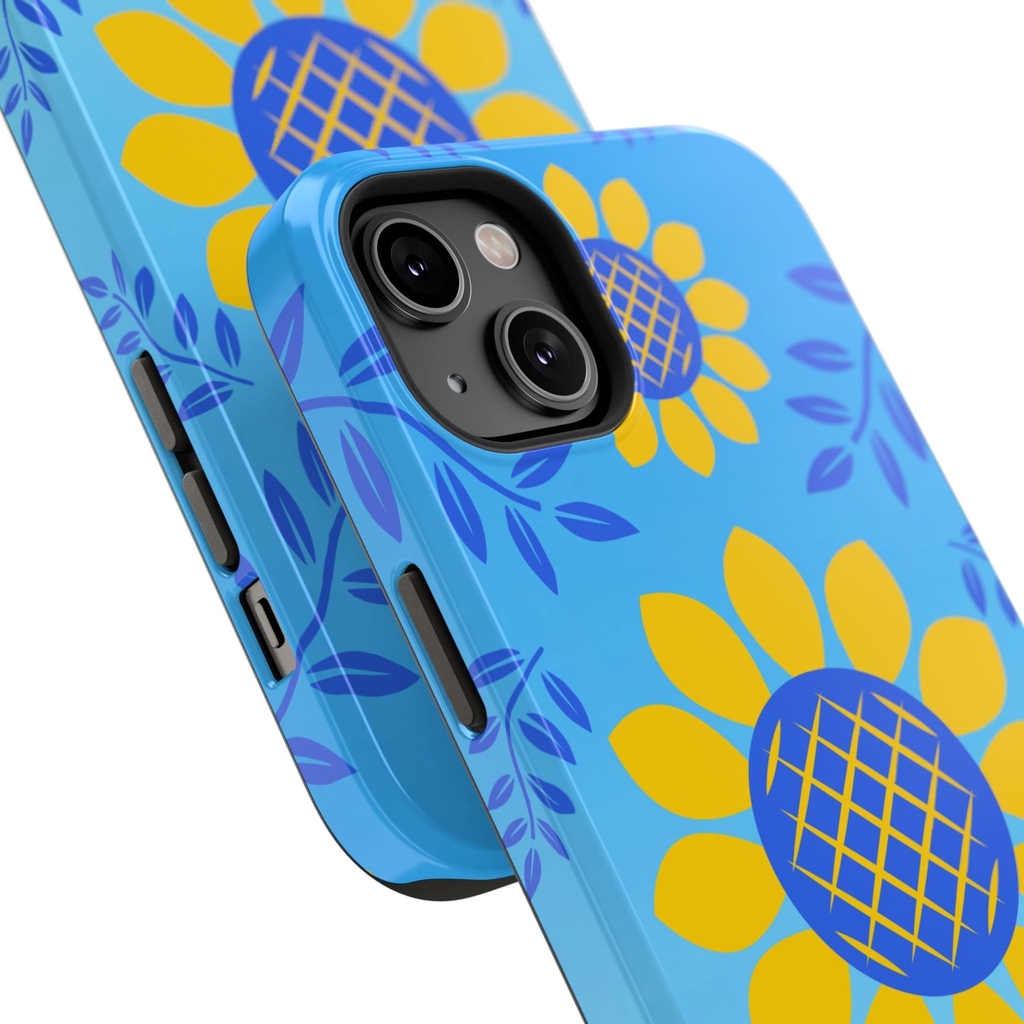 Sunflower Love Impact-Resistant Phone Case