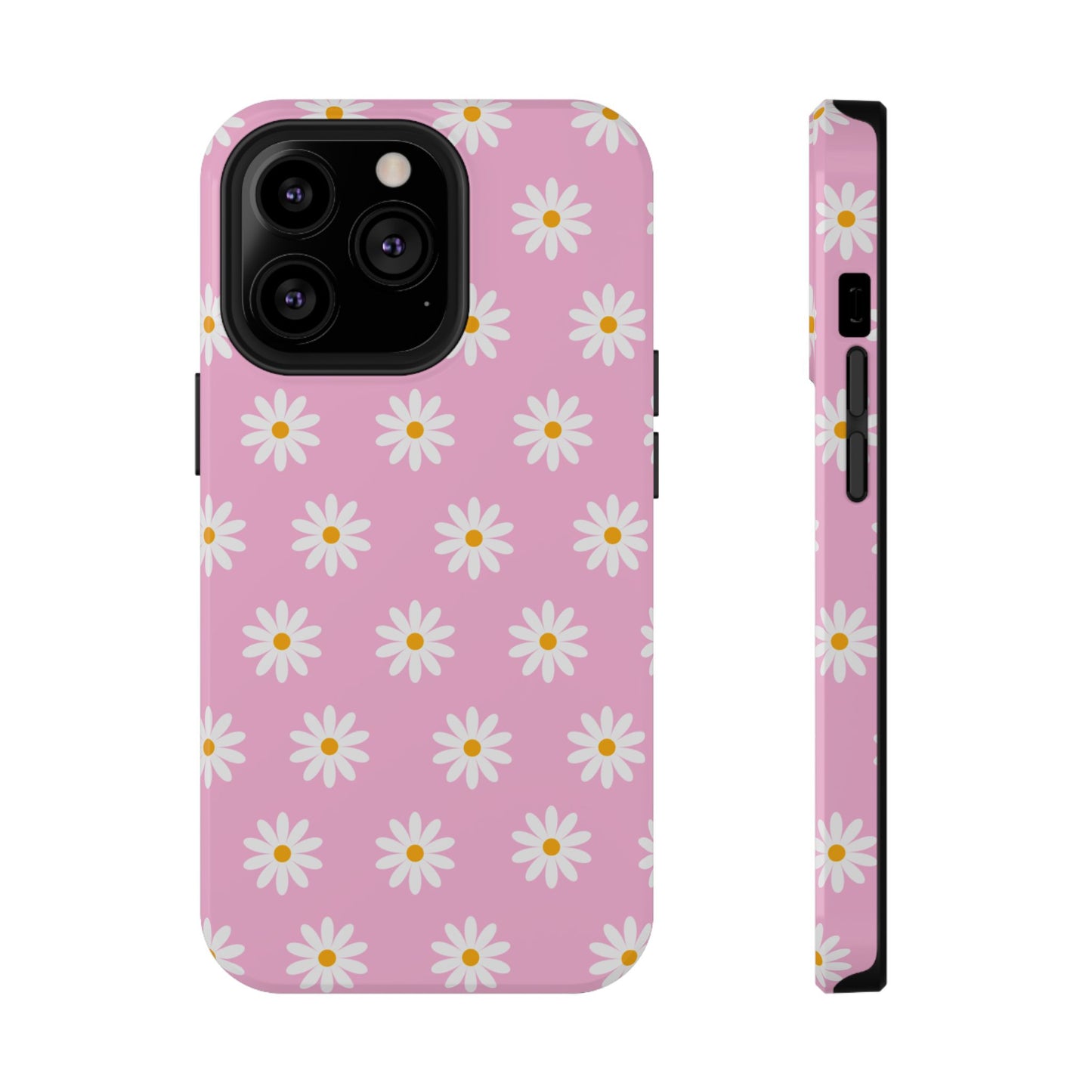 Pink Pastel Flora Impact-Resistant Phone Case