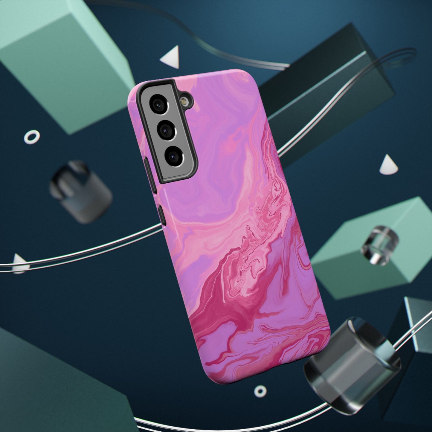 Pink Sunset Impact-Resistant Phone Case