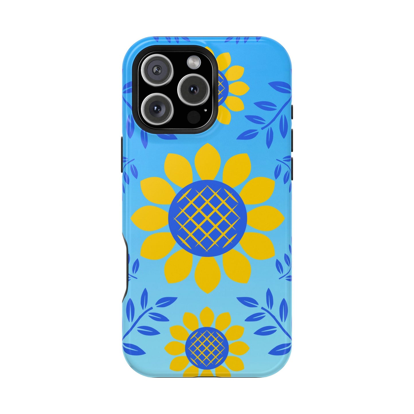 Sunflower Love Impact-Resistant Phone Case