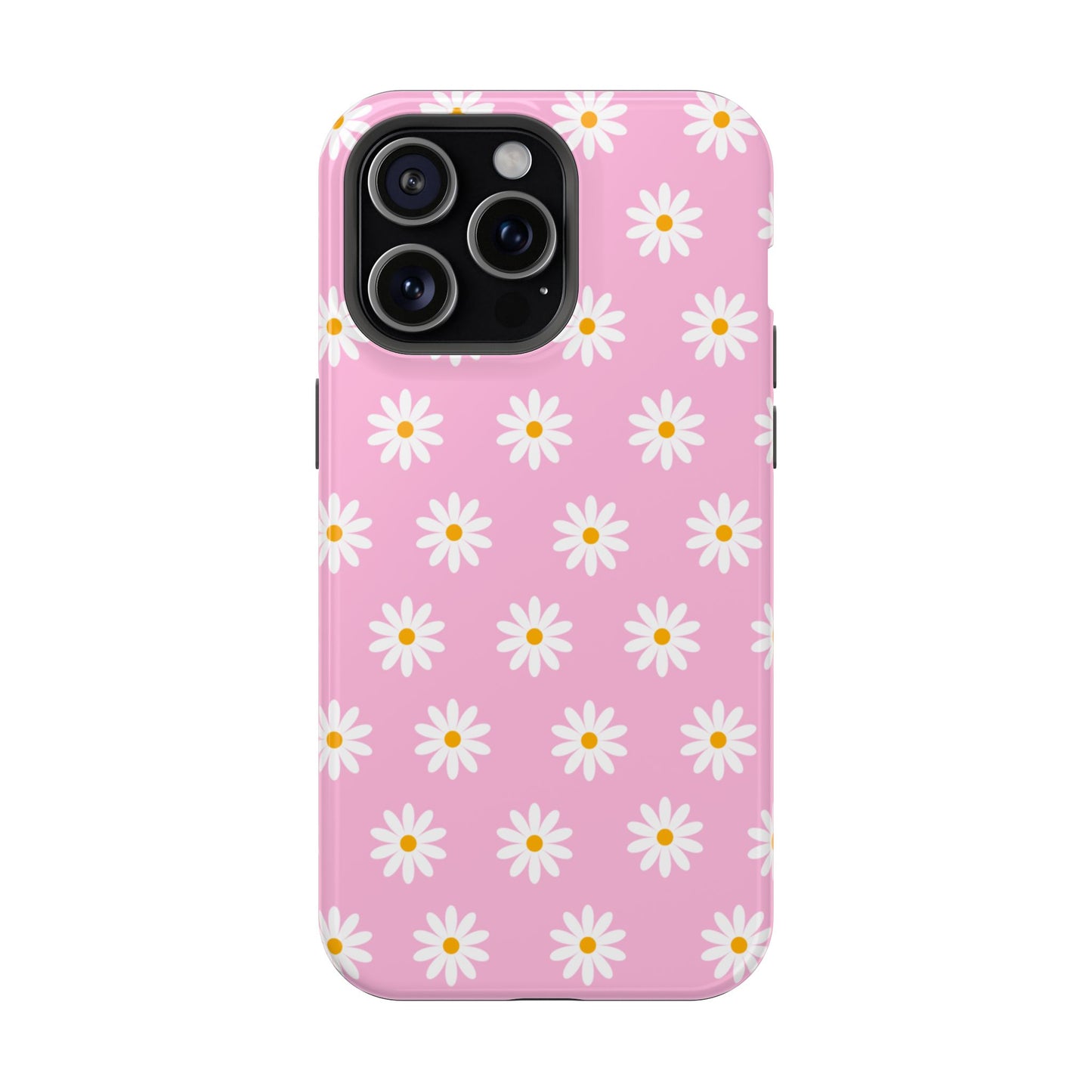 Pink Pastel Flora Impact-Resistant Phone Case
