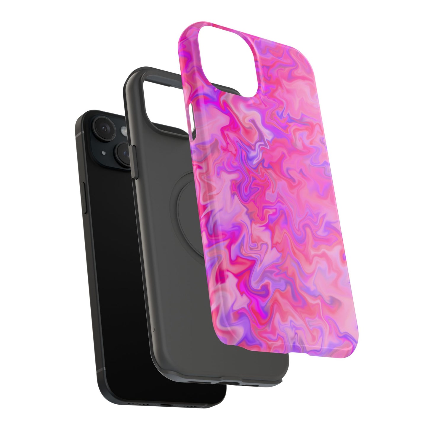 Hot Pink Fantasy Impact-Resistant Phone Case