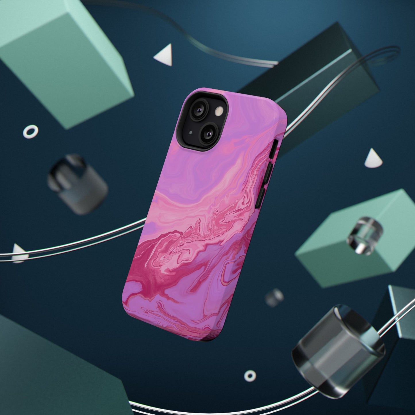 Pink Sunset Impact-Resistant Phone Case
