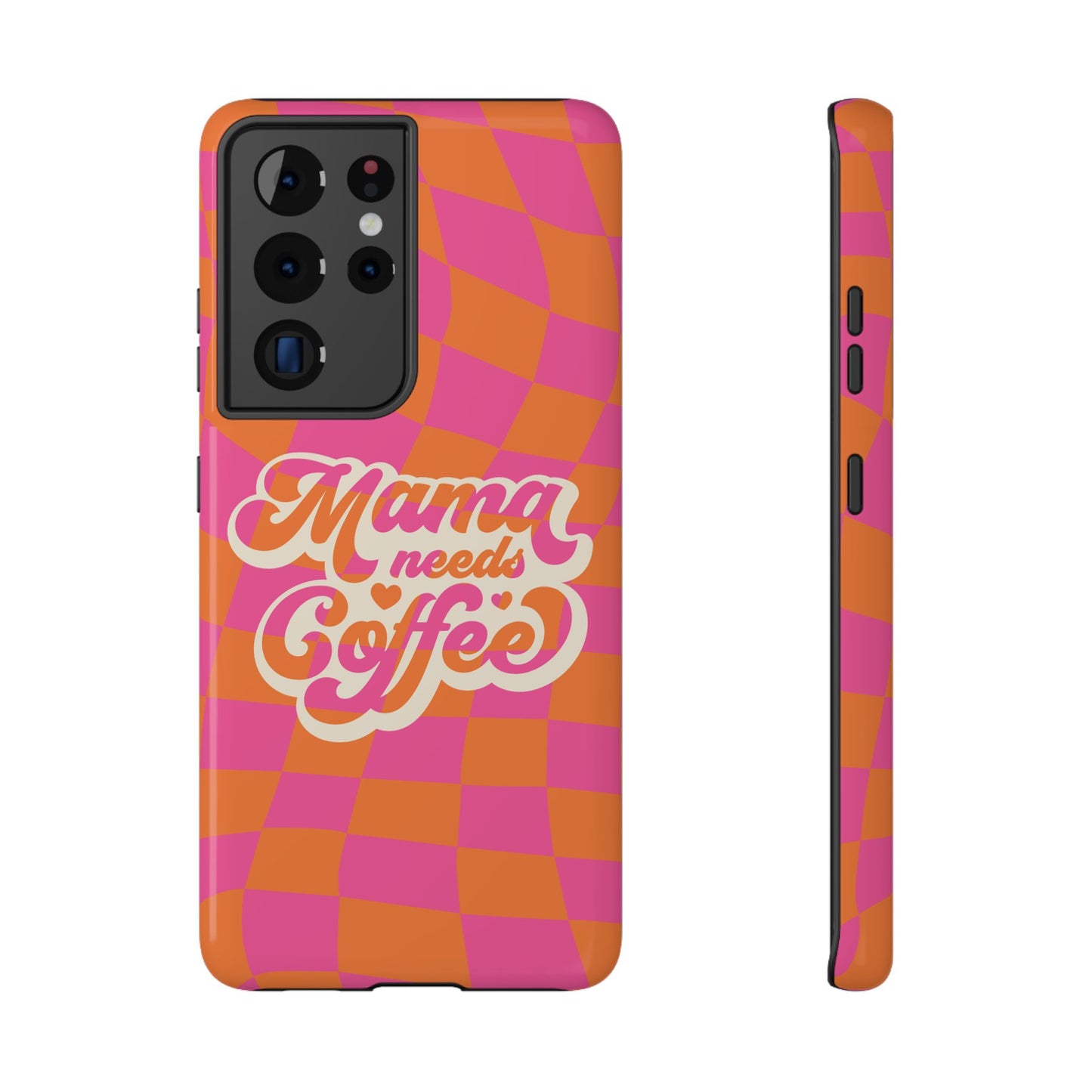 Mama Needs Coffee Impact-Resistant Phone Case