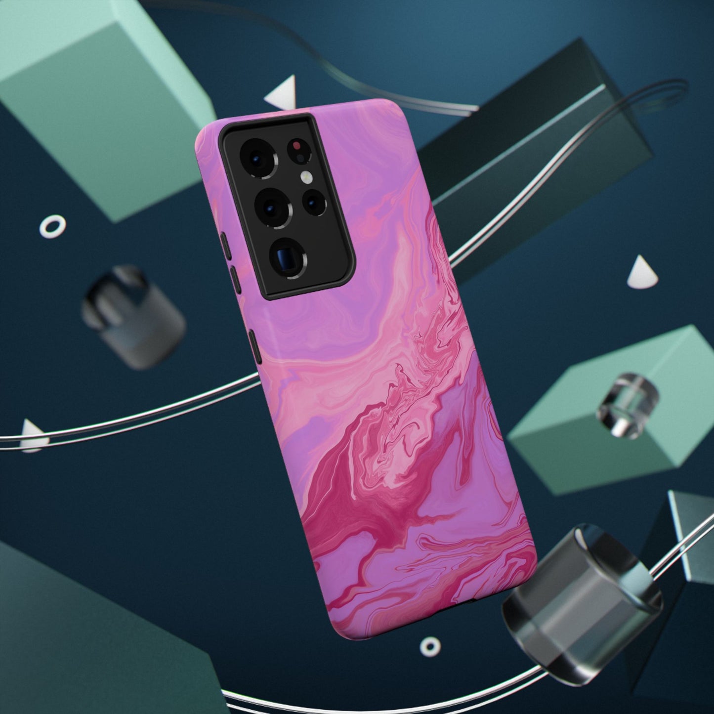 Pink Sunset Impact-Resistant Phone Case
