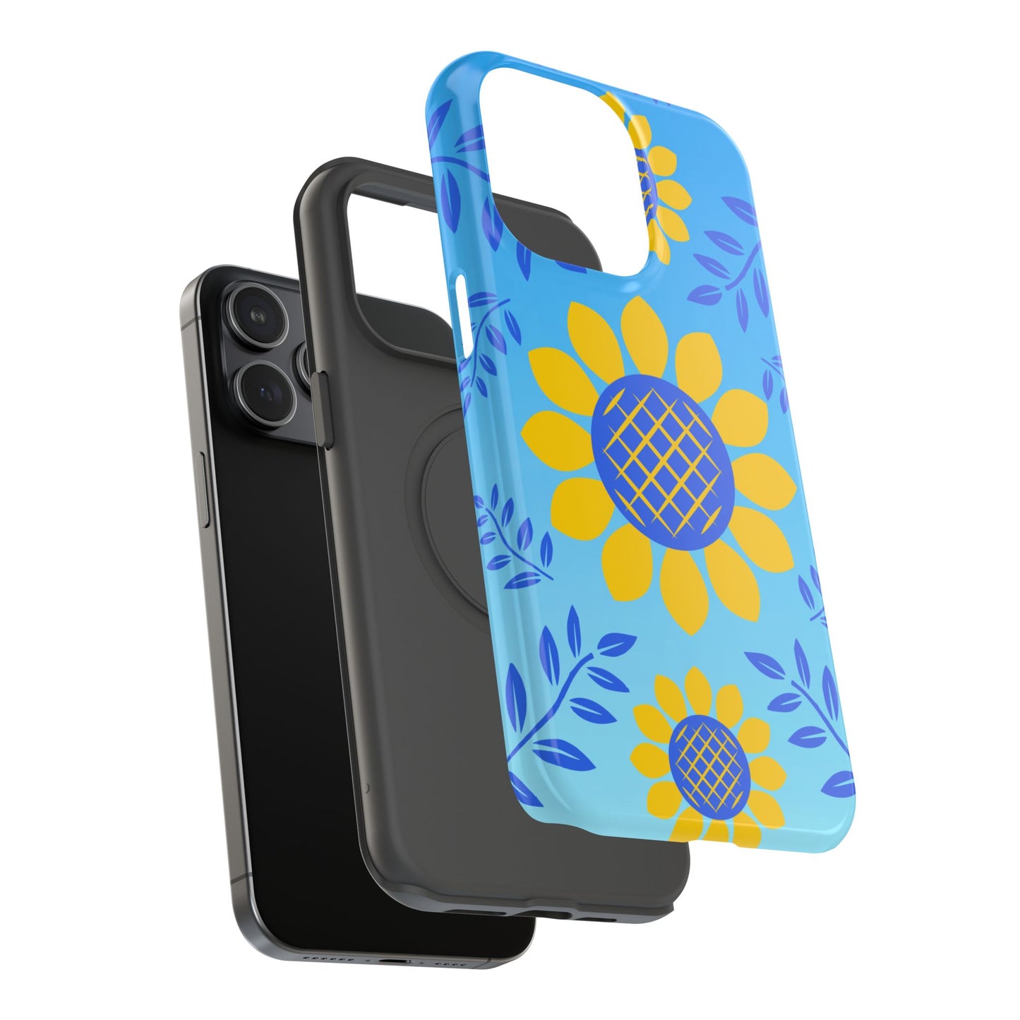 Sunflower Love Impact-Resistant Phone Case
