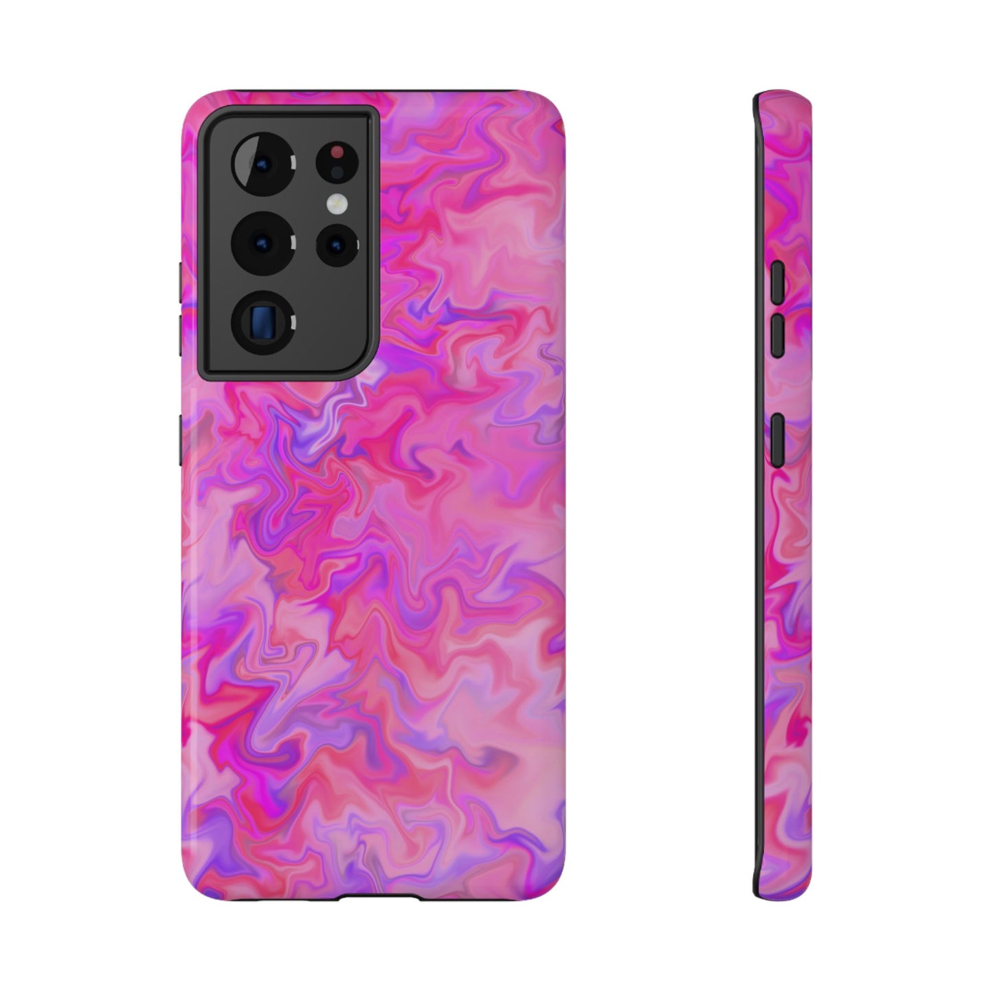 Hot Pink Fantasy Impact-Resistant Phone Case
