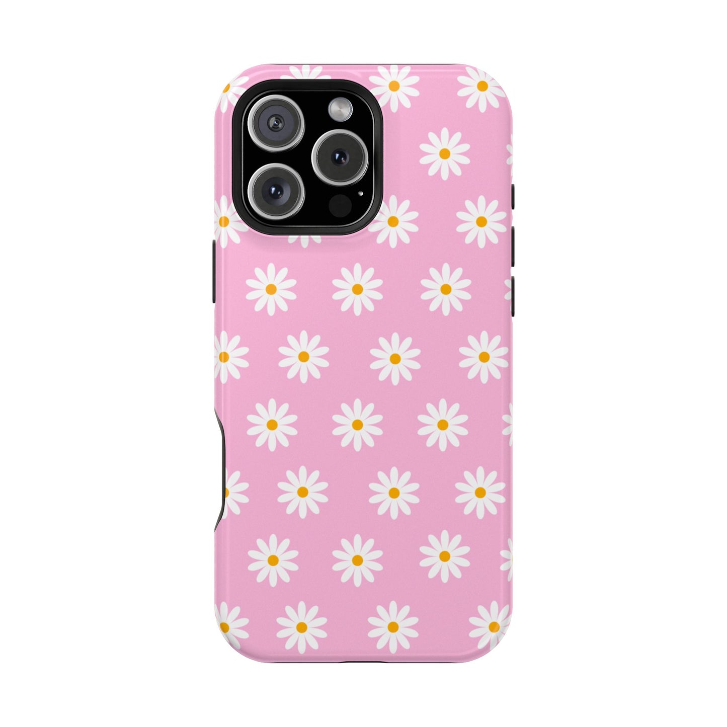 Pink Pastel Flora Impact-Resistant Phone Case