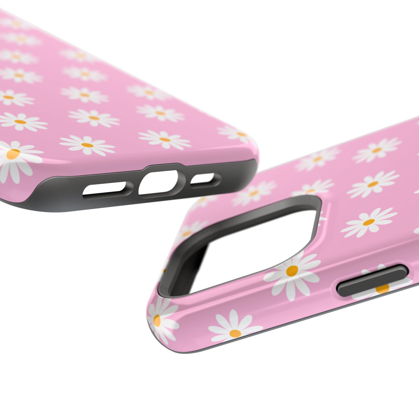 Pink Pastel Flora Impact-Resistant Phone Case