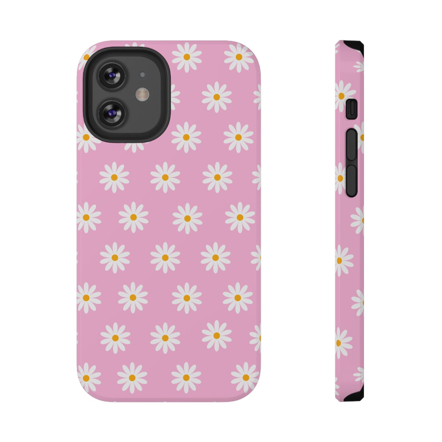 Pink Pastel Flora Impact-Resistant Phone Case