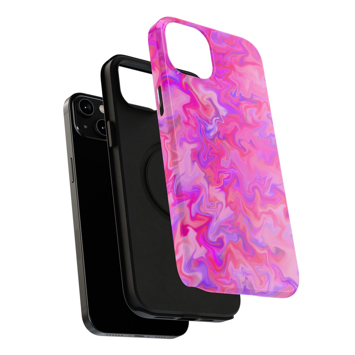 Hot Pink Fantasy Impact-Resistant Phone Case