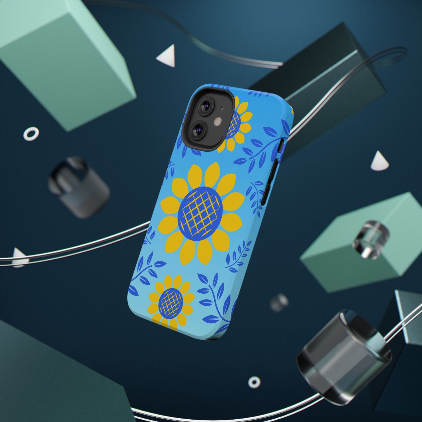 Sunflower Love Impact-Resistant Phone Case