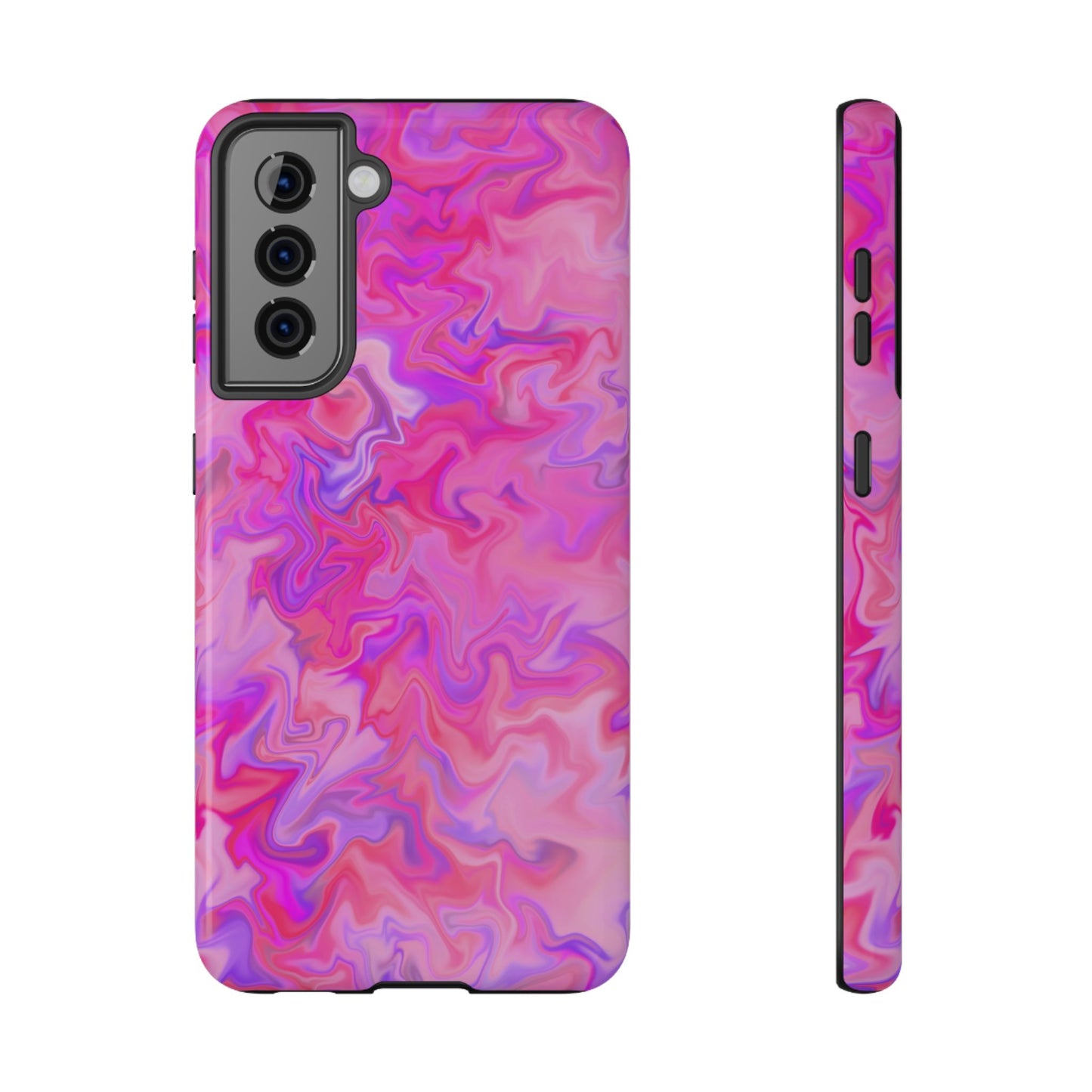 Hot Pink Fantasy Impact-Resistant Phone Case