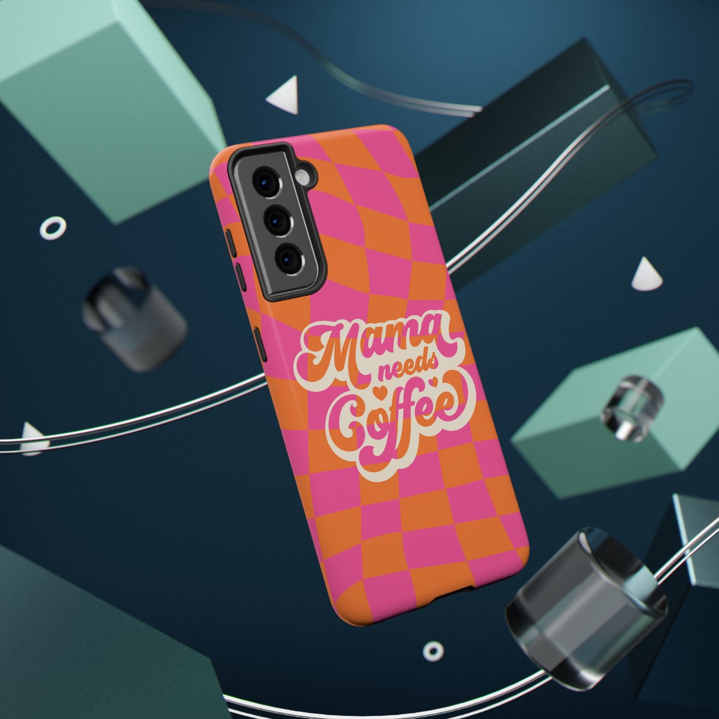 Mama Needs Coffee Impact-Resistant Phone Case