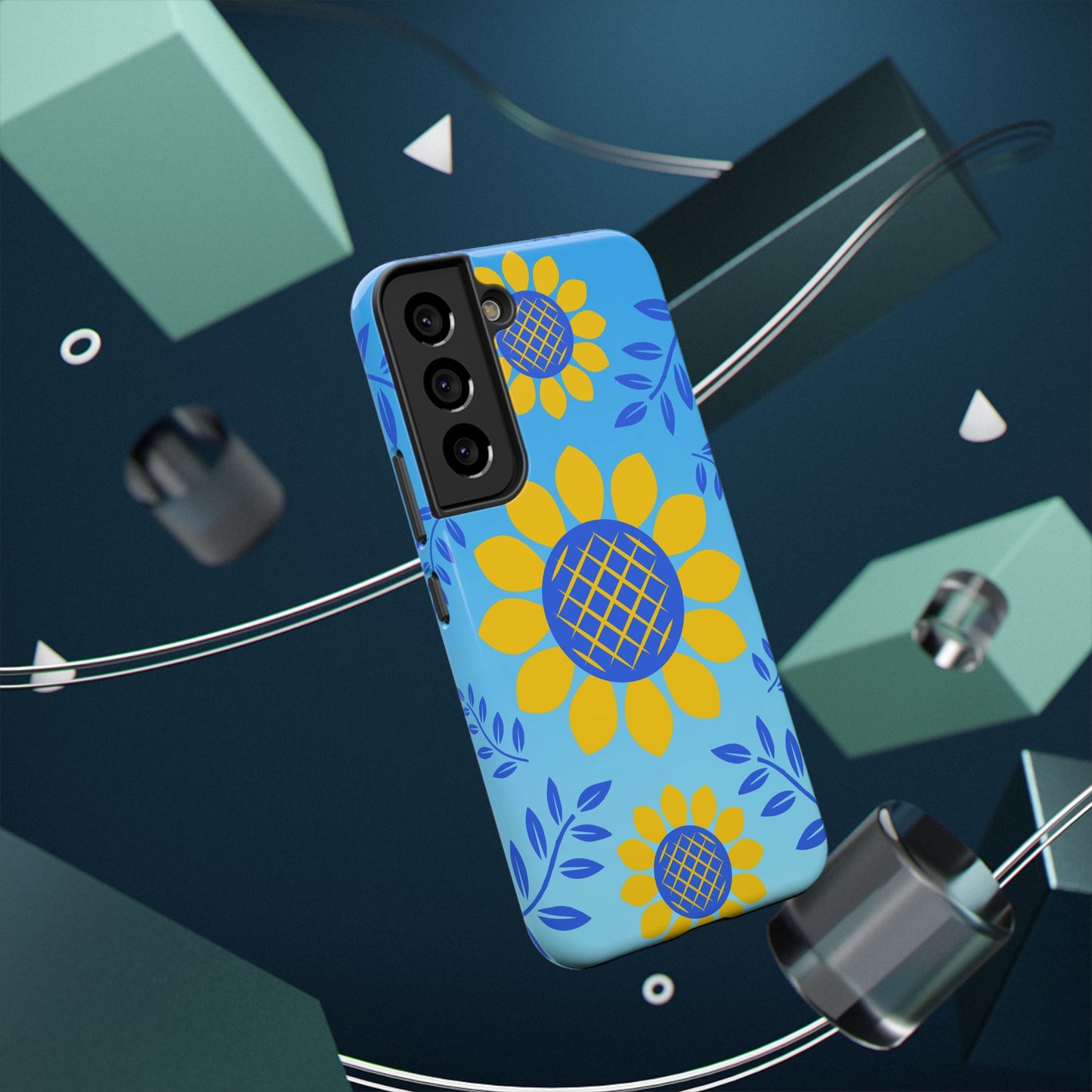 Sunflower Love Impact-Resistant Phone Case