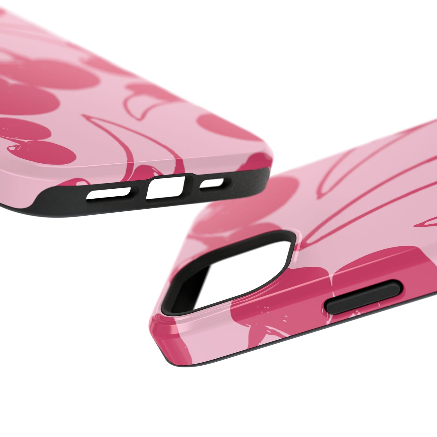 Pink Juicy Cherry Impact-Resistant Case