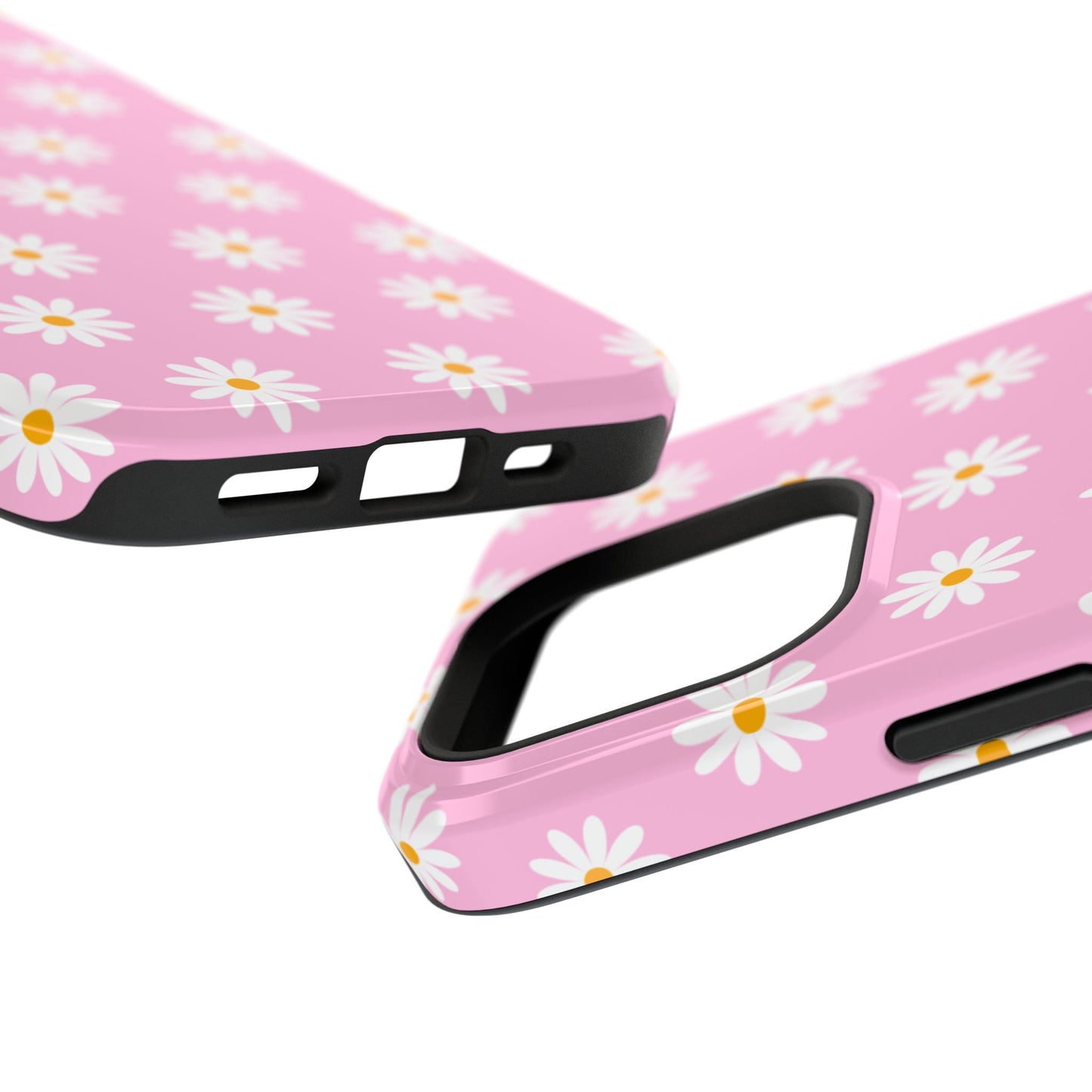 Pink Pastel Flora Impact-Resistant Phone Case