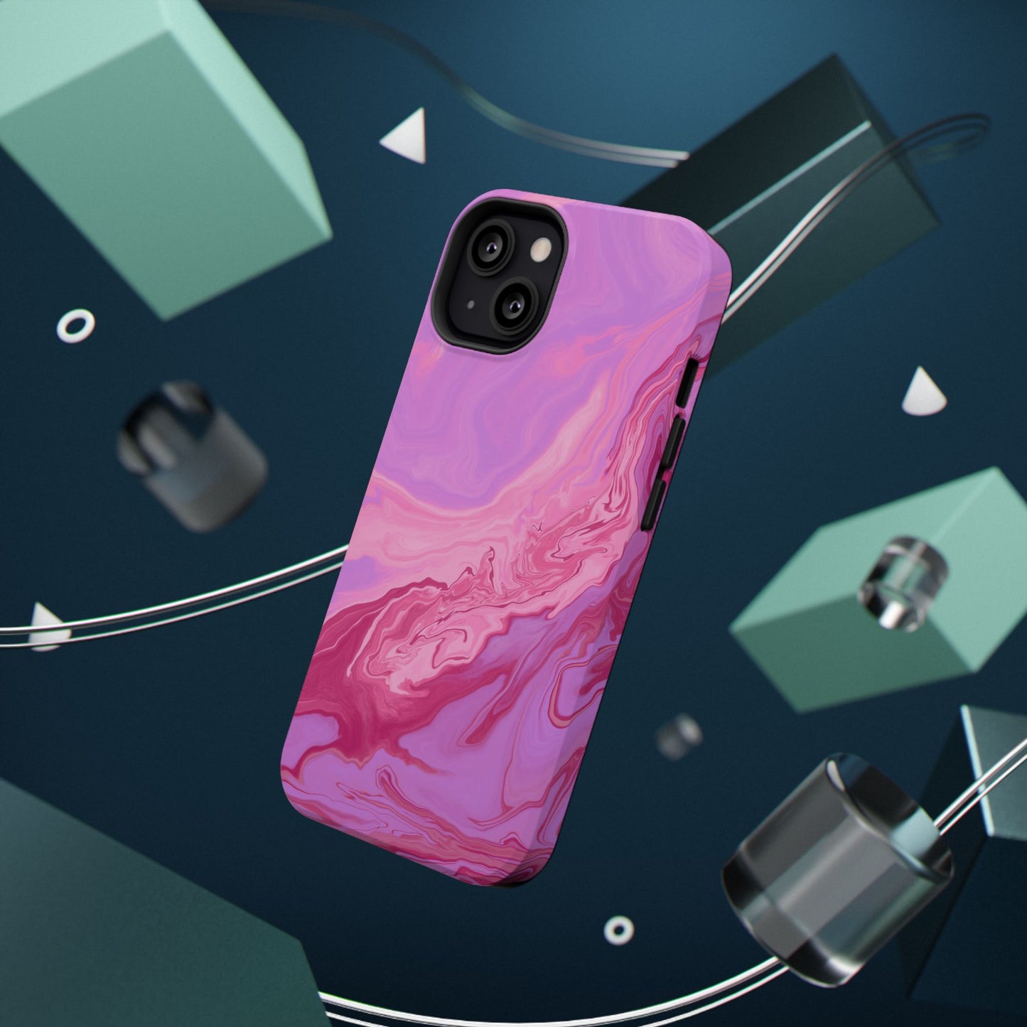 Pink Sunset Impact-Resistant Phone Case
