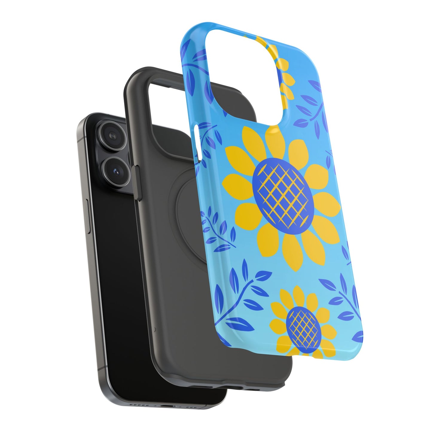 Sunflower Love Impact-Resistant Phone Case