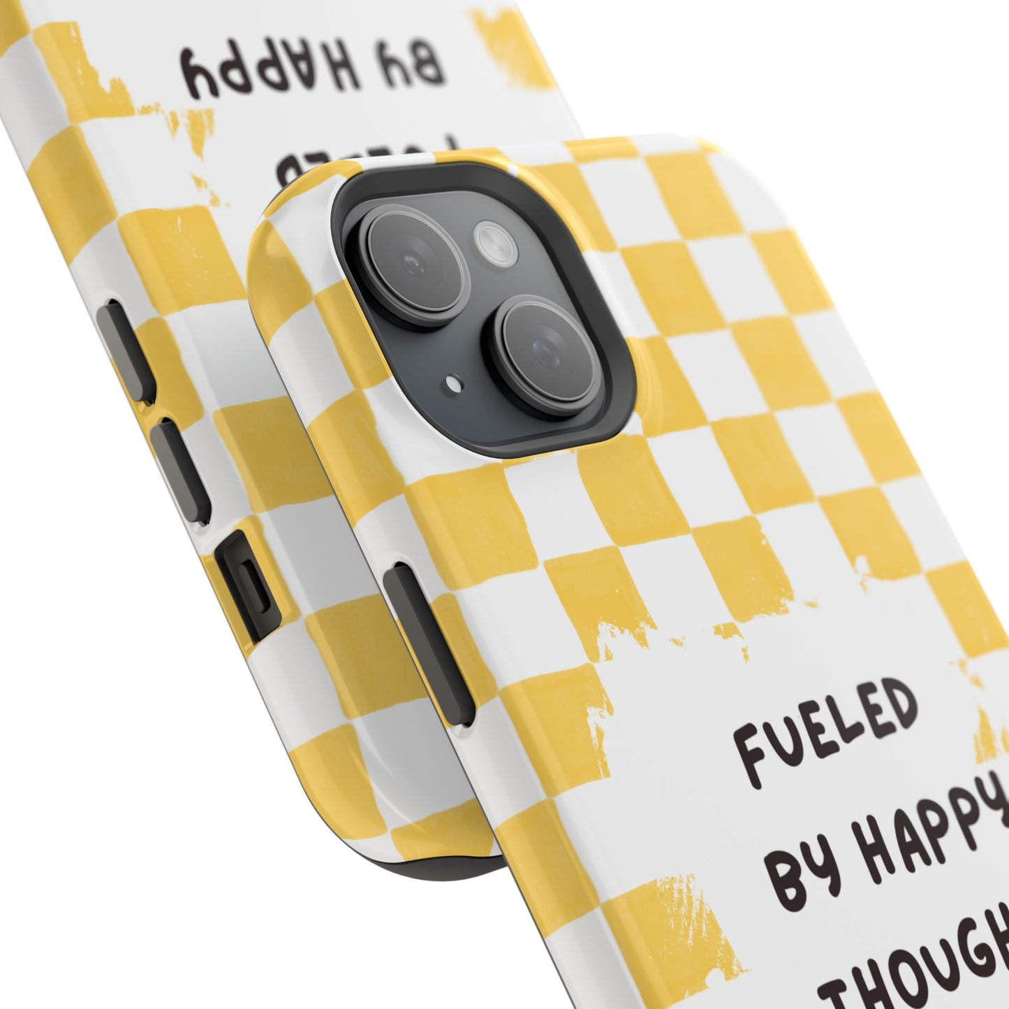 Fueled By Happy Thoughts Impact-Resistant Phone Case