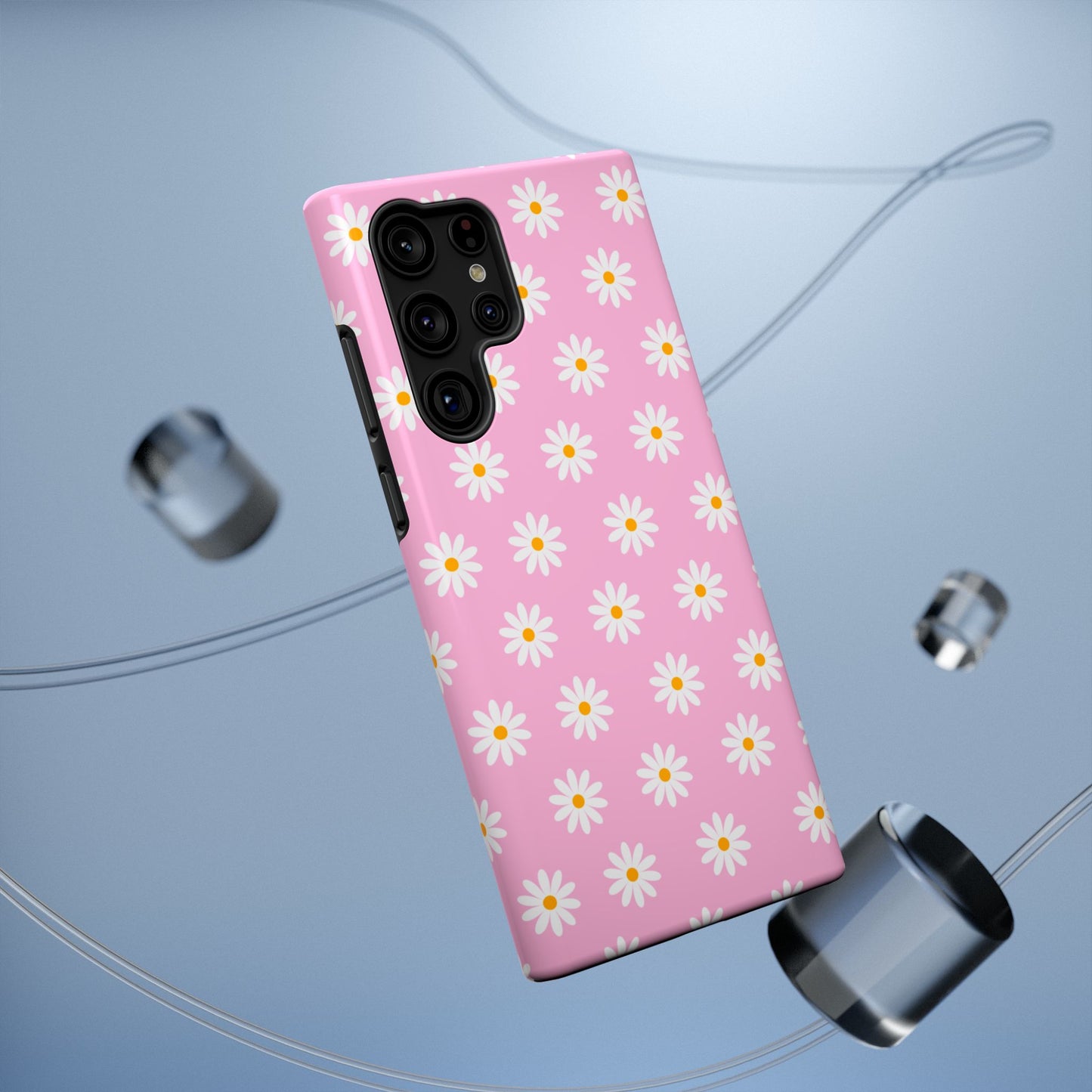 Pink Pastel Flora Impact-Resistant Phone Case